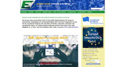 Desktop Screenshot of europa-union-sh.de